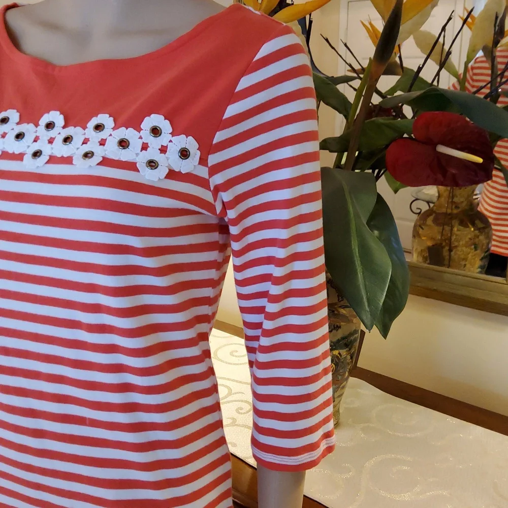 Embellished Stripe Top from Rafaella - Picture 4 of 10